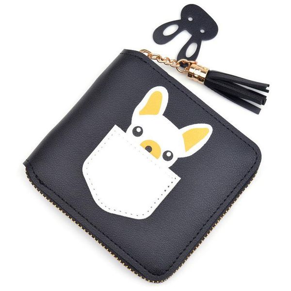 wallets fashion women lady dog purses bags clutch tassels zipper coin purse cards keys candy colors woman short wallet flap, Red;black
wallets fashion women lady dog purses bags clutch tassels zipper coin purse cards keys candy colors woman short wallet flap, Red;black