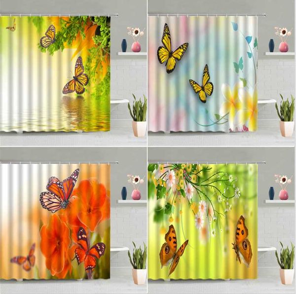 shower curtains yellow butterfly curtain green plant wild floral spring nature scenery zen bathroom decor set polyester fabric with hooks
shower curtains yellow butterfly curtain green plant wild floral spring nature scenery zen bathroom decor set polyester fabric with hooks