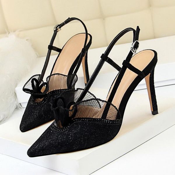 women party sandals high heel wedding pointed toe lace thin heels black green pink summer lady female shoes ds-a0323
women party sandals high heel wedding pointed toe lace thin heels black green pink summer lady female shoes ds-a0323