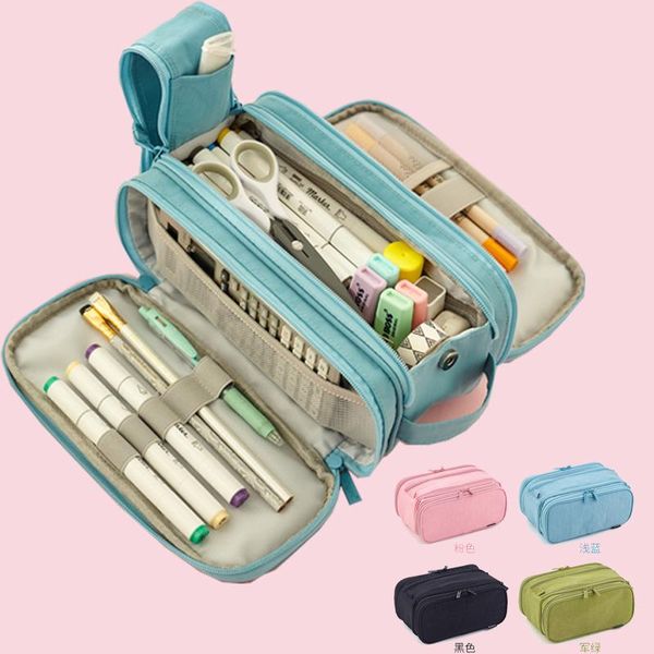 pencil bags large-capacity kawaii storage pen case learning office curtain deskaccessories student folding
pencil bags large-capacity kawaii storage pen case learning office curtain deskaccessories student folding