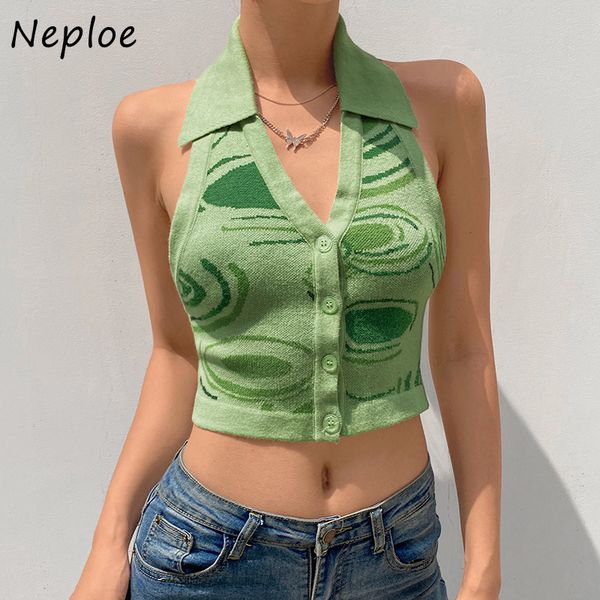 kuzuwata turn down collar sleeveless shoulder strapless knit vest women fashion print slim short button tank summer 210510, White
kuzuwata turn down collar sleeveless shoulder strapless knit vest women fashion print slim short button tank summer 210510, White