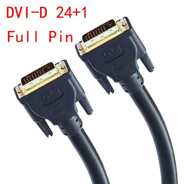 full pin dvi-d 24+1 dvi male cable for hd large screen monitor video cables & connectors
full pin dvi-d 24+1 dvi male cable for hd large screen monitor video cables & connectors