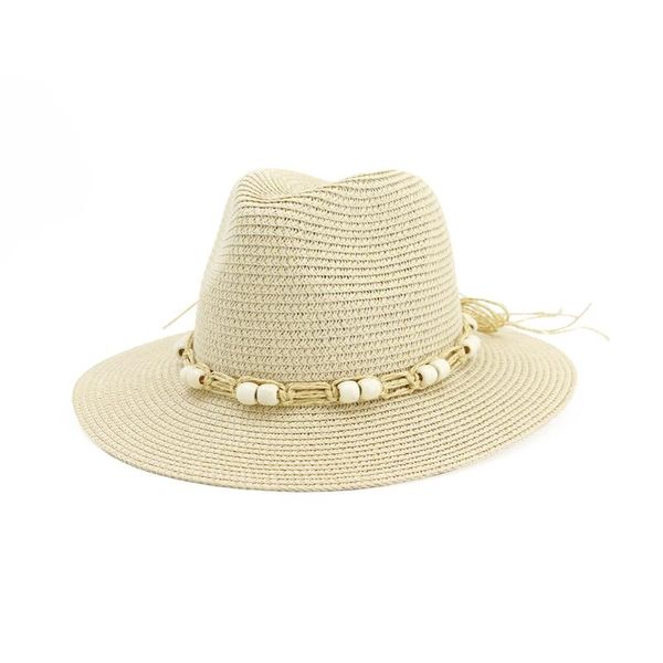 summer straw hat women wide brim jazz beach sun block uv protection panama ad0846 hats, Blue;gray
summer straw hat women wide brim jazz beach sun block uv protection panama ad0846 hats, Blue;gray