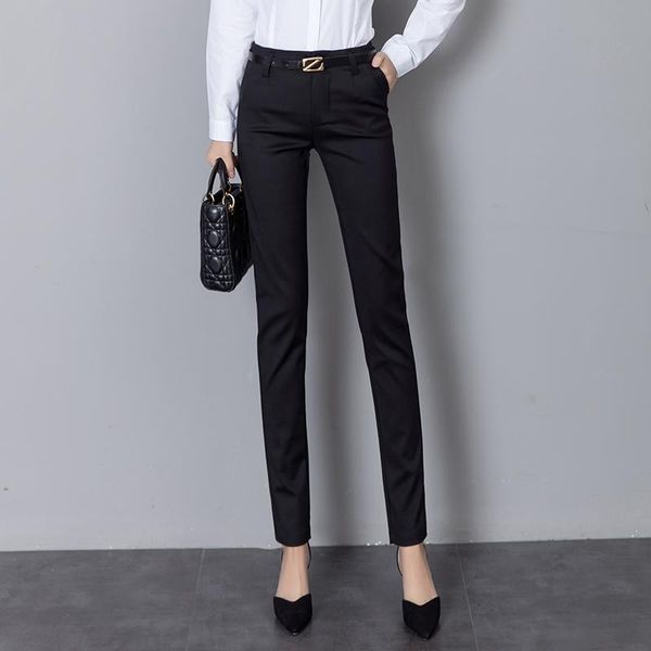 women's pants & capris pencil for women office ol work wear skinny with belt 2021 autumn high waist female vintage trousers pantalon fe, Black;white
women's pants & capris pencil for women office ol work wear skinny with belt 2021 autumn high waist female vintage trousers pantalon fe, Black;white