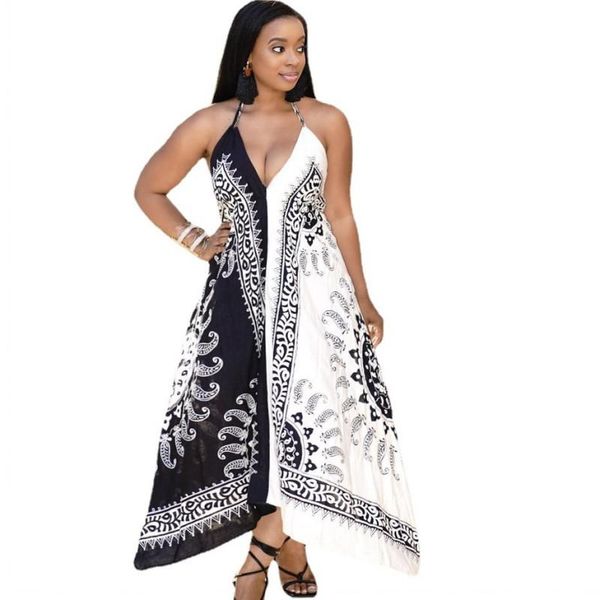 ethnic clothing african a line dress for women spaghetti strap halter loose boubou fashion elegant summer beach holiday maxi 2021, Red
ethnic clothing african a line dress for women spaghetti strap halter loose boubou fashion elegant summer beach holiday maxi 2021, Red