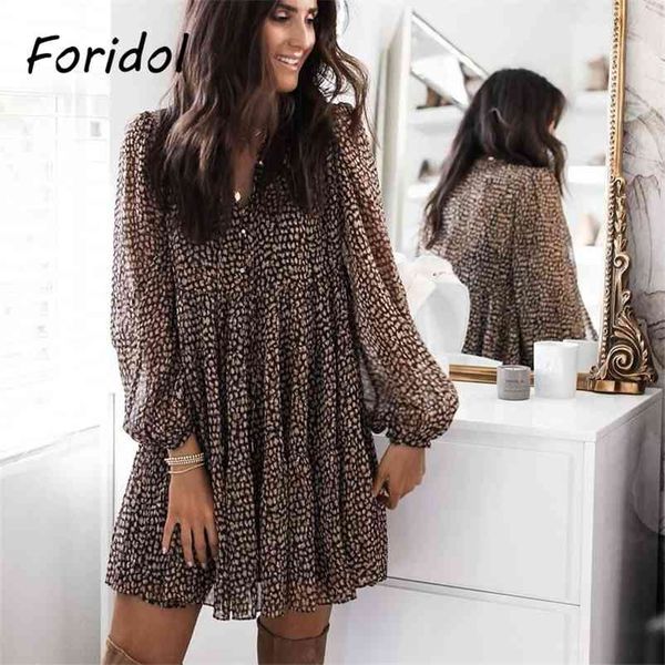 leopard print casual short mini dress women v neck spring autumn long sleeve clothing mujer 210427, Black;red
leopard print casual short mini dress women v neck spring autumn long sleeve clothing mujer 210427, Black;red