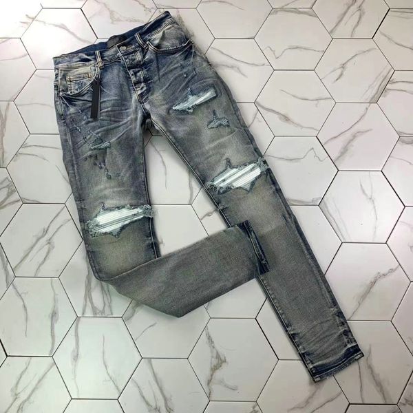 29men's distressed ripped skinny jeans fashion mens jeans slim motorcycle moto biker causal mens denim pants hip hop men jeans, Blue
29men's distressed ripped skinny jeans fashion mens jeans slim motorcycle moto biker causal mens denim pants hip hop men jeans, Blue