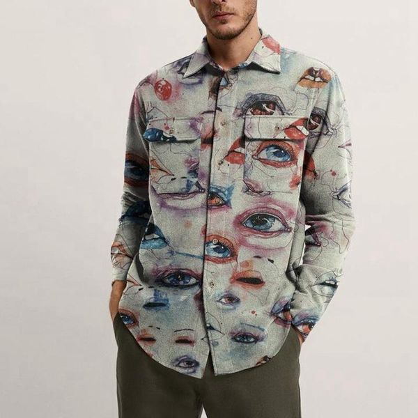 men's jackets weirdo 2021 spring lapel trend printed jacket coat streetwear harajuku shirts hiphop casual, Black;brown
men's jackets weirdo 2021 spring lapel trend printed jacket coat streetwear harajuku shirts hiphop casual, Black;brown