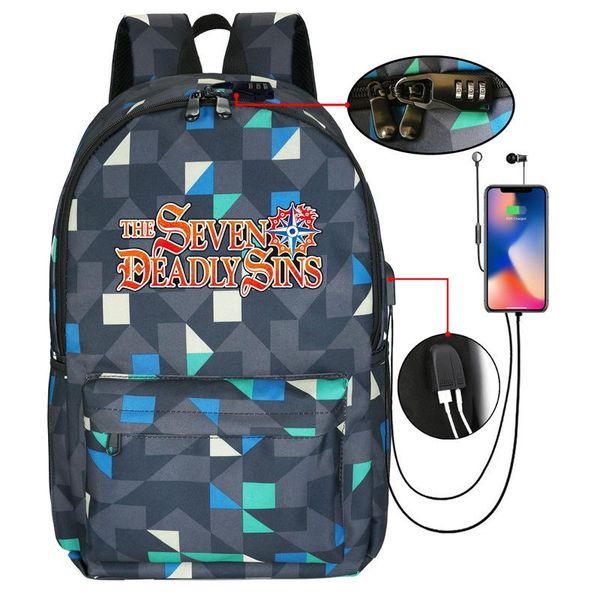 backpack the seven deadly sins school cosplay boys girls casual travel bag students book bagwith usb charging port women men
backpack the seven deadly sins school cosplay boys girls casual travel bag students book bagwith usb charging port women men