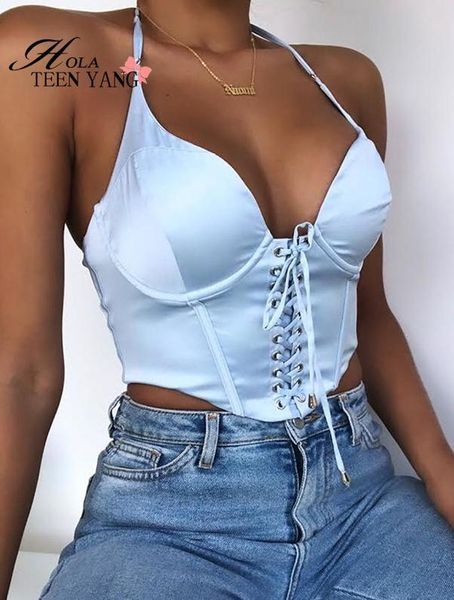 women's tanks & camis asia satin crop women spaghetti straps crossed tie party camisole summer backless push up padded tank bl, White
women's tanks & camis asia satin crop women spaghetti straps crossed tie party camisole summer backless push up padded tank bl, White