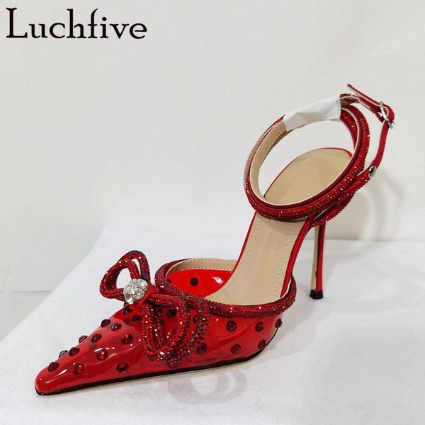 sandals brand summer pvc rhinestone stiletto women shoes pointed toe heels ladies sweet bowknot party wedding bride, Black
sandals brand summer pvc rhinestone stiletto women shoes pointed toe heels ladies sweet bowknot party wedding bride, Black