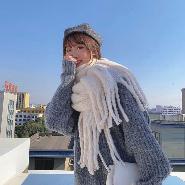 scarves korean scarf super plaid thick braid tassel shawl dual purpose versatile small frh student bib winter, Blue;gray
scarves korean scarf super plaid thick braid tassel shawl dual purpose versatile small frh student bib winter, Blue;gray