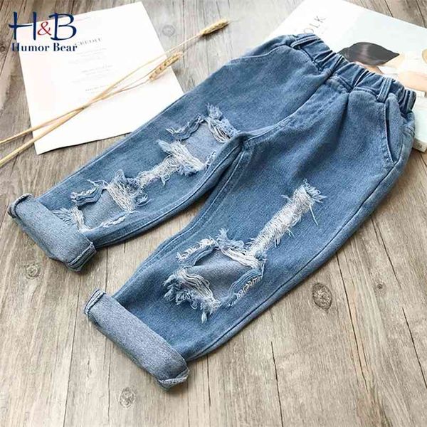 fashion children ripped jeans kids boys girls denim pants for toddler clothes 210611, Blue
fashion children ripped jeans kids boys girls denim pants for toddler clothes 210611, Blue