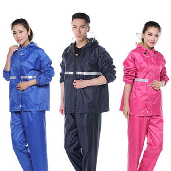 raincoats thickened motorcycle split raincoat men and women hooded waterproof rain pants detachable suit
raincoats thickened motorcycle split raincoat men and women hooded waterproof rain pants detachable suit