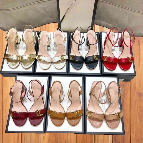 high version y new one line belt thick heel sandals women's double buckle high open toe fashion outlets, Black 
high version y new one line belt thick heel sandals women's double buckle high open toe fashion outlets, Black