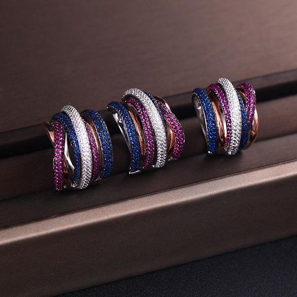 earrings & necklace accking twist braided multicolor full mirco pink cubic zirconia setting european brincos wedding hoop earring ring jewel, Silver
earrings & necklace accking twist braided multicolor full mirco pink cubic zirconia setting european brincos wedding hoop earring ring jewel, Silver