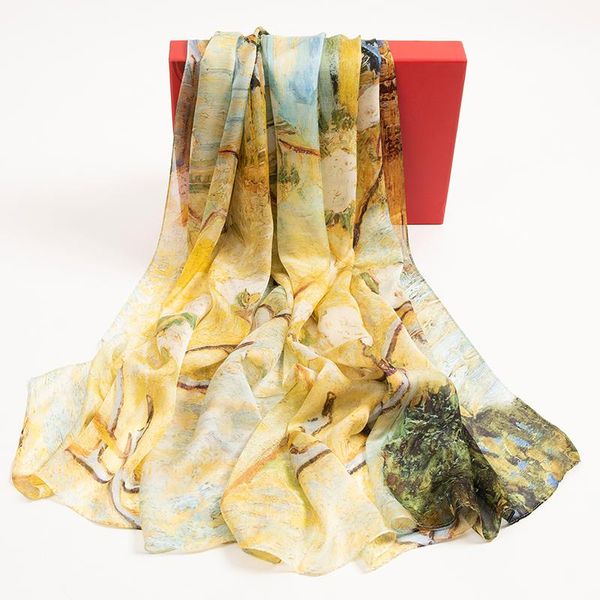 scarves real silk chiffon long scarf women 2021 summer pure bufandas printed shawls for ladies echarpe femme 6mm, Blue;gray
scarves real silk chiffon long scarf women 2021 summer pure bufandas printed shawls for ladies echarpe femme 6mm, Blue;gray