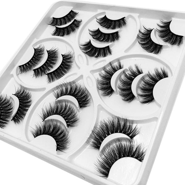pairs false eyelashes 3d mink fake faux lashes thick fluffy volume soft reusable
pairs false eyelashes 3d mink fake faux lashes thick fluffy volume soft reusable