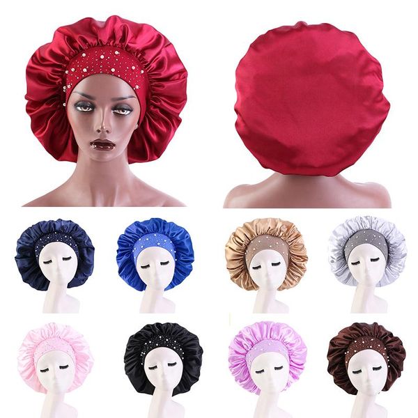 beanie/skull caps extra large satin silky bonnet sleep cap with premium elastic band for women solid color head wrap brimmed nightcap night, Blue;gray
beanie/skull caps extra large satin silky bonnet sleep cap with premium elastic band for women solid color head wrap brimmed nightcap night, Blue;gray