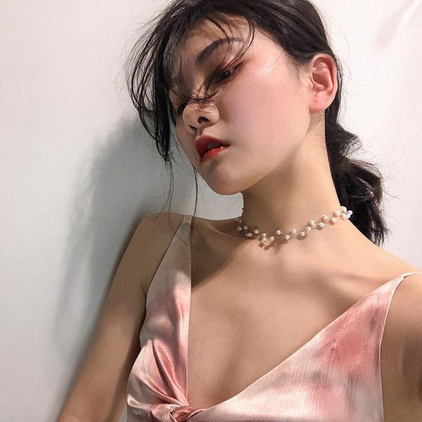 chokers kpop statement pearl necklace for women y2k gothic short collar choker vintage grunge fairy core kolye fashion jewelry2021, Golden;silver
chokers kpop statement pearl necklace for women y2k gothic short collar choker vintage grunge fairy core kolye fashion jewelry2021, Golden;silver