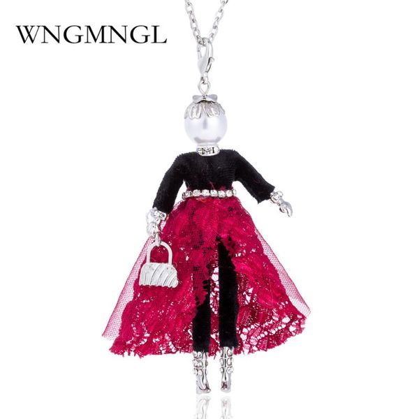 elegant doll pendant necklace lovely dress necklaces & pendants maxi collares women collier long colar, Silver
elegant doll pendant necklace lovely dress necklaces & pendants maxi collares women collier long colar, Silver