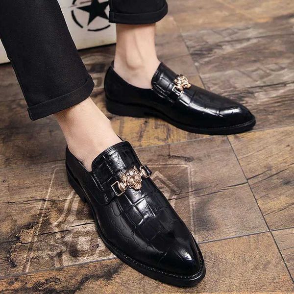 leather shoes men's leather casual crocodile pattern versatile british fashion business ess headwear, Black
leather shoes men's leather casual crocodile pattern versatile british fashion business ess headwear, Black