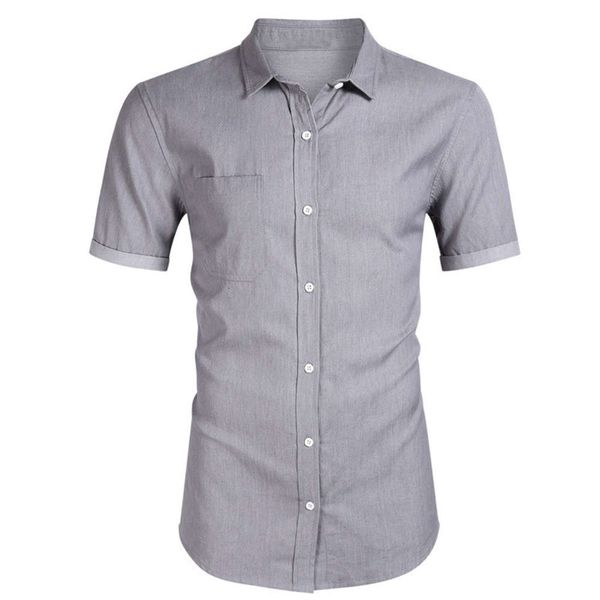 dresses short sleeve men's shirt in spring and summer, White;black 
dresses short sleeve men's shirt in spring and summer, White;black