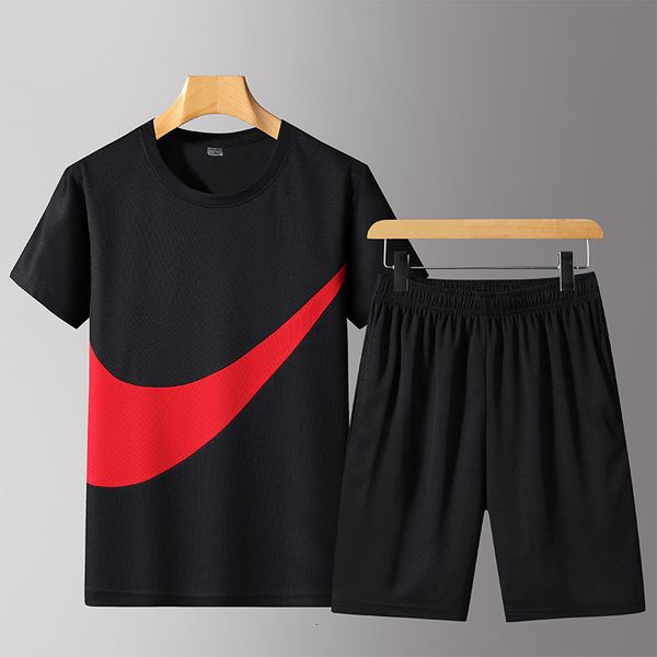 men's tracksuits 2021 summer big casual sport suit printed fast drying t-shirt of two male ensemble, Gray
men's tracksuits 2021 summer big casual sport suit printed fast drying t-shirt of two male ensemble, Gray