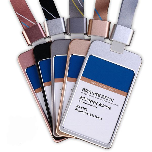 badge office name sleeve luxury metal aluminum case business card holder frame neck id card badge holder with exquisite lanyard
badge office name sleeve luxury metal aluminum case business card holder frame neck id card badge holder with exquisite lanyard