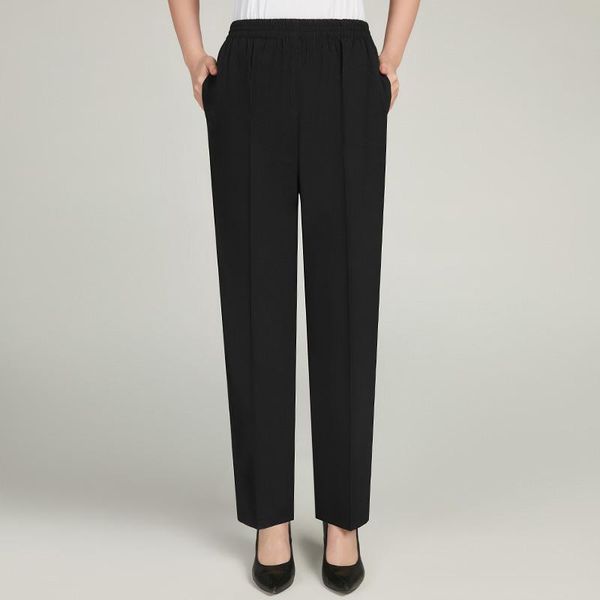 women's pants & capris summer middle-aged women trousers multicolor thin mother korean high waist plus szie straight ankle-length l-5xl, Black;white
women's pants & capris summer middle-aged women trousers multicolor thin mother korean high waist plus szie straight ankle-length l-5xl, Black;white