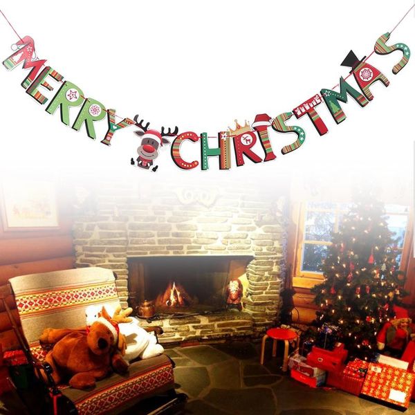 party decoration christmas bunting banner cartoon flag xmas paper hanging decor for year holiday (letters)
party decoration christmas bunting banner cartoon flag xmas paper hanging decor for year holiday (letters)