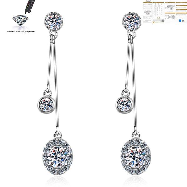 stud 925 sterling silver wedding party anniversary 0.9 carat d color moissanite earrings fashion jewelry, Golden;silver
stud 925 sterling silver wedding party anniversary 0.9 carat d color moissanite earrings fashion jewelry, Golden;silver