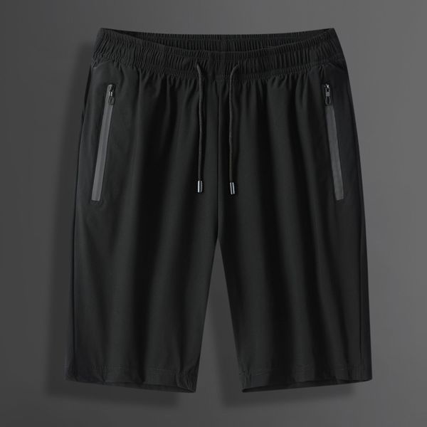 shorts ice silk pants men's summer 5-point thin quick drying sports casual loose air conditioning wb, White;black
shorts ice silk pants men's summer 5-point thin quick drying sports casual loose air conditioning wb, White;black