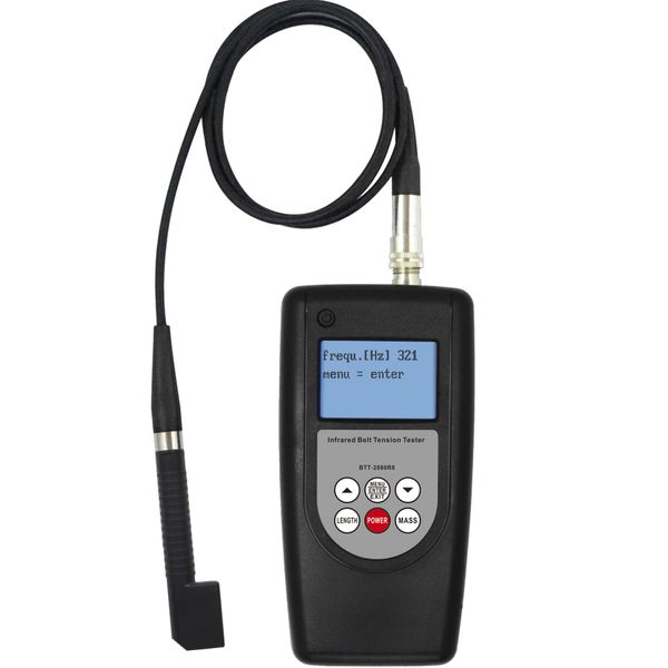 new portable infrared belt tension tester btt-2880r8 measurement range 10~800hz
new portable infrared belt tension tester btt-2880r8 measurement range 10~800hz