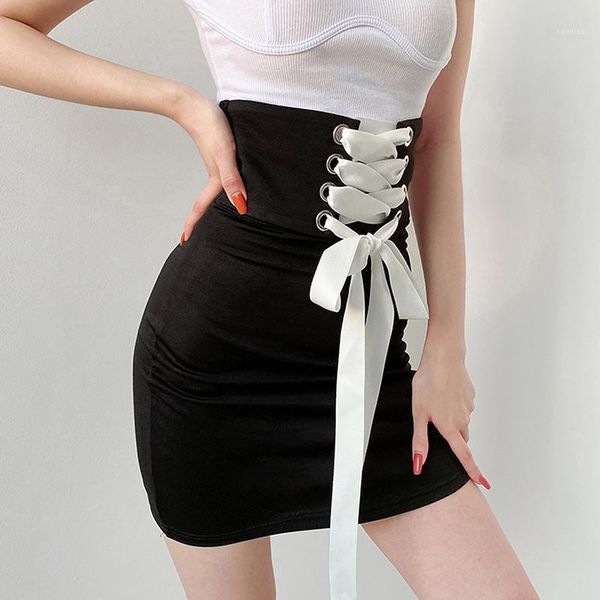 women autumn winter high waist slim package hip bandage mini short skirt 2021 female clothing streetwear bow skirts, Black
women autumn winter high waist slim package hip bandage mini short skirt 2021 female clothing streetwear bow skirts, Black