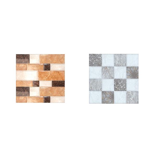 wall stickers simulation tile sticker mosaic effect self-adhesive wallpaper frame (20cm width x 20cm length) 1
wall stickers simulation tile sticker mosaic effect self-adhesive wallpaper frame (20cm width x 20cm length) 1