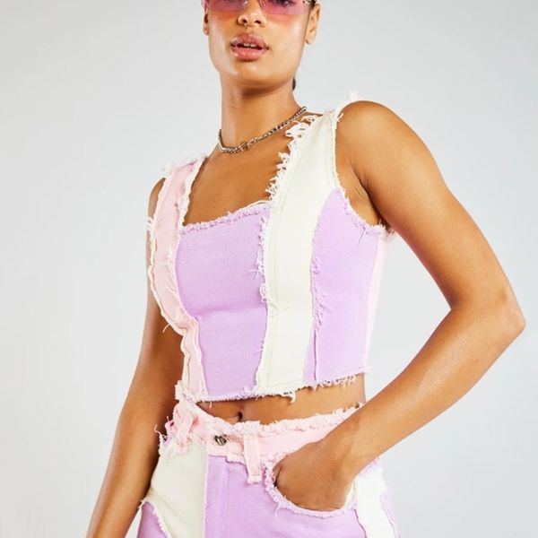 yiciya corset tank crop women clothing rave cropstreetwear sleeveless zip up color block short cami patchwork 210319, Black
yiciya corset tank crop women clothing rave cropstreetwear sleeveless zip up color block short cami patchwork 210319, Black