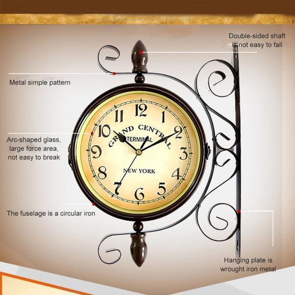 wall clocks antique clock modern design nordic brief living room decoration kitchen art double sided bracket home ornaments
wall clocks antique clock modern design nordic brief living room decoration kitchen art double sided bracket home ornaments