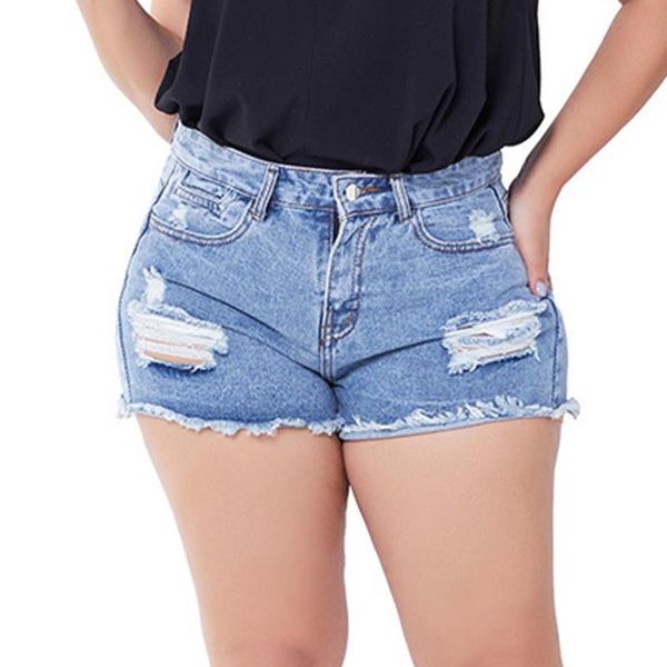 women's jeans all match casual women denim shorts crimping high waist slim summer feminino chic lady plus size bottom#0324g30, Blue
women's jeans all match casual women denim shorts crimping high waist slim summer feminino chic lady plus size bottom#0324g30, Blue
