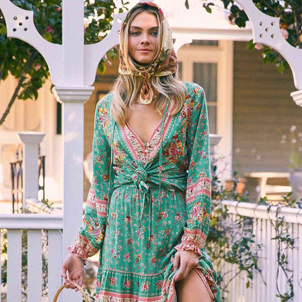casual dresses long sleeve women blouses autumn floral print v-neck blouse shirt bohemian beach pullover m986, Black;gray
casual dresses long sleeve women blouses autumn floral print v-neck blouse shirt bohemian beach pullover m986, Black;gray