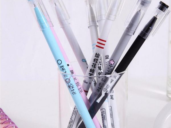 gel pens cute letter design pen ink gift school prize office writing supply kawaii student stationery black needle 48pc
gel pens cute letter design pen ink gift school prize office writing supply kawaii student stationery black needle 48pc