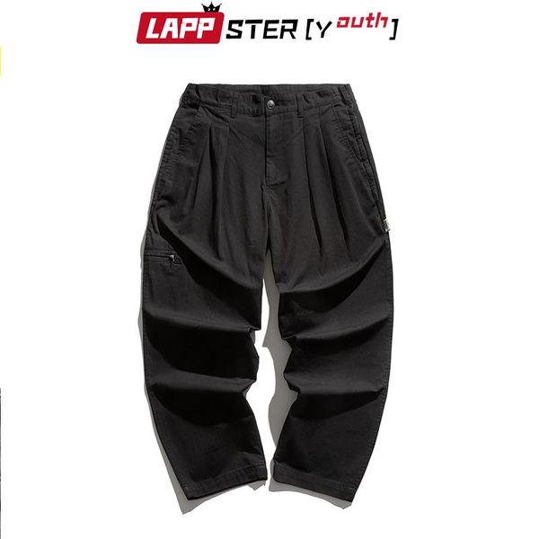 men's pants lappster-youth men harajuku solid vintage straight sweatpants 2021 mens streetwear korean fashion y2k joggers male baggy, Black
men's pants lappster-youth men harajuku solid vintage straight sweatpants 2021 mens streetwear korean fashion y2k joggers male baggy, Black