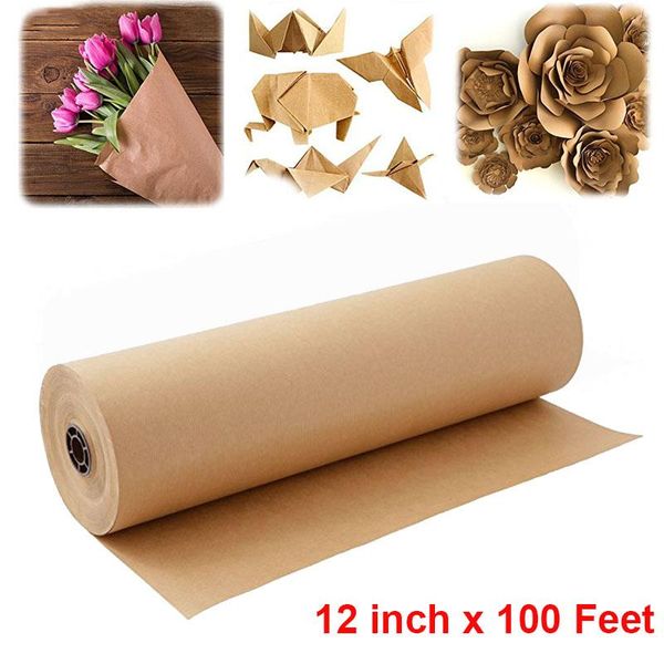 gift wrap brown kraft paper roll for crafts, art, small wrapping wedding party home decoration natural recycled perfect
gift wrap brown kraft paper roll for crafts, art, small wrapping wedding party home decoration natural recycled perfect