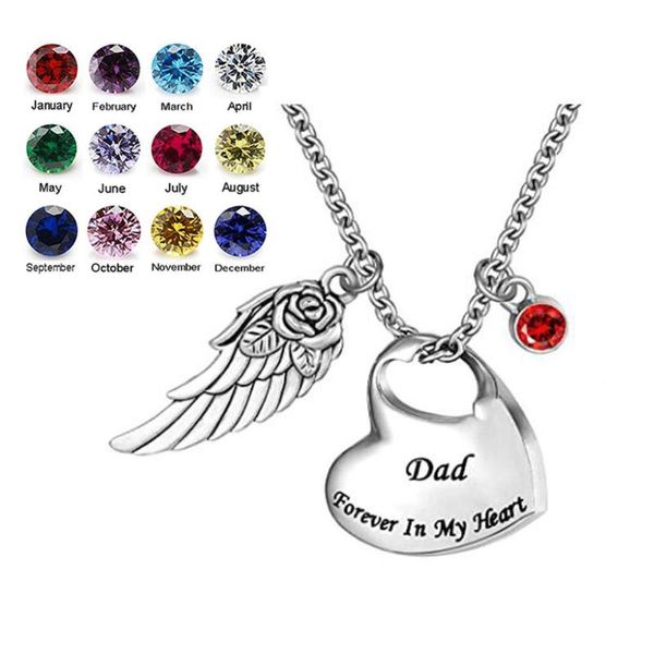 pendant necklaces stainless steel heart cremation urn necklace with angel wing and birthstones ashes jewelry memorial pendant- forever in my, Silver
pendant necklaces stainless steel heart cremation urn necklace with angel wing and birthstones ashes jewelry memorial pendant- forever in my, Silver