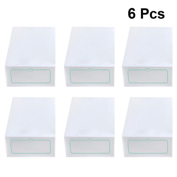 clothing & wardrobe storage ounona 6pcs thicken shoes box transparent stackable plastic shoe container size s l
clothing & wardrobe storage ounona 6pcs thicken shoes box transparent stackable plastic shoe container size s l