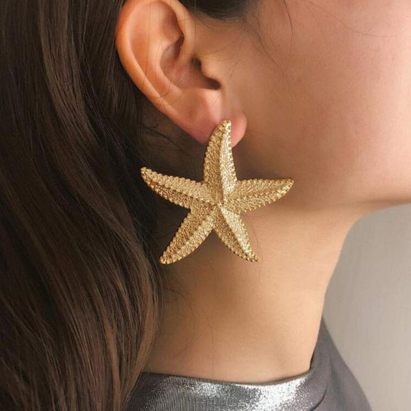 dangle & chandelier trend starfish gold earrings for women personality alloy 3d animal dropping earring aretes de mujer, Silver
dangle & chandelier trend starfish gold earrings for women personality alloy 3d animal dropping earring aretes de mujer, Silver