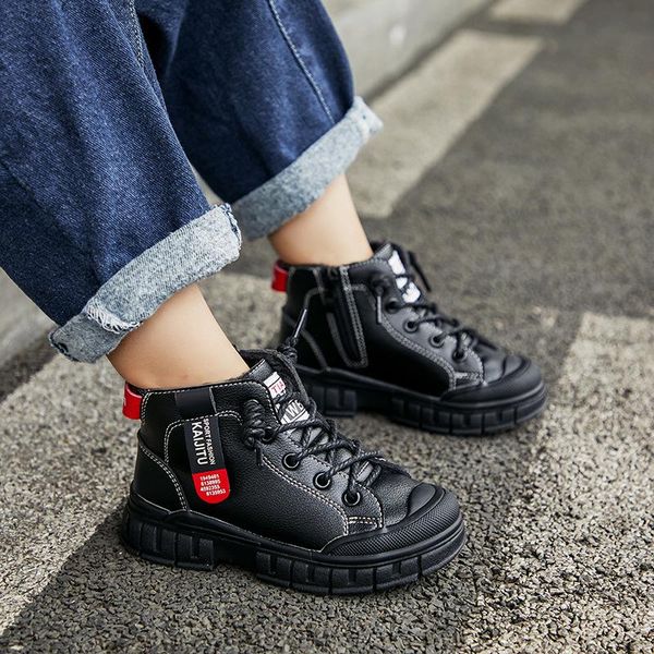 boy boots 2021 winter children' mid-cut girls plus velvet thick cotton shoes kids fashion leather, Black;grey
boy boots 2021 winter children' mid-cut girls plus velvet thick cotton shoes kids fashion leather, Black;grey