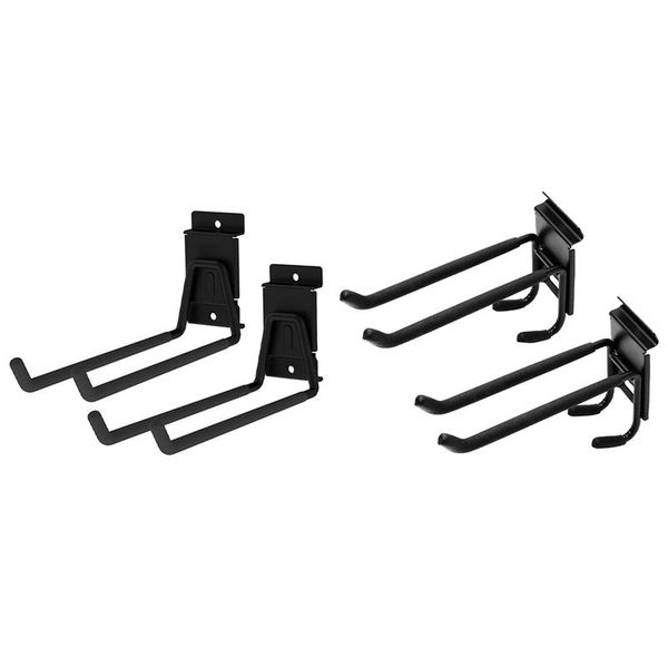4pack heavy duty garage storage slatwall hooks for ladders, wall mounted tool holder utility organizer garden hose & rails
4pack heavy duty garage storage slatwall hooks for ladders, wall mounted tool holder utility organizer garden hose & rails