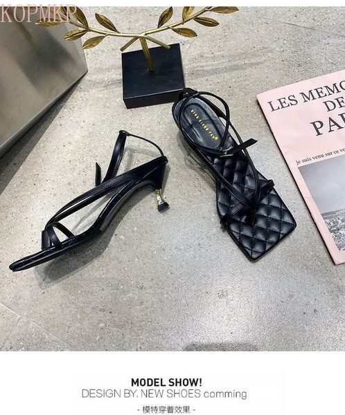 sandals summer fashion women's shoes europe and the united states show fine belt sandal contracted square head cat heel, Black
sandals summer fashion women's shoes europe and the united states show fine belt sandal contracted square head cat heel, Black