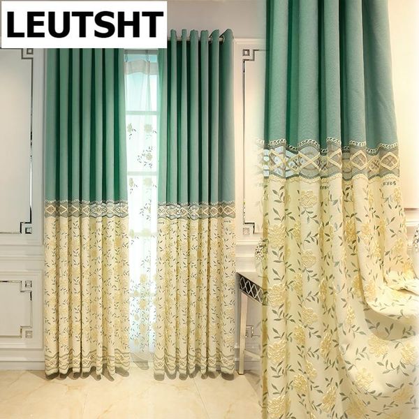 modern pastoral villa embroidered blackout curtains for bedroom living room window girl curtain & drapes
modern pastoral villa embroidered blackout curtains for bedroom living room window girl curtain & drapes